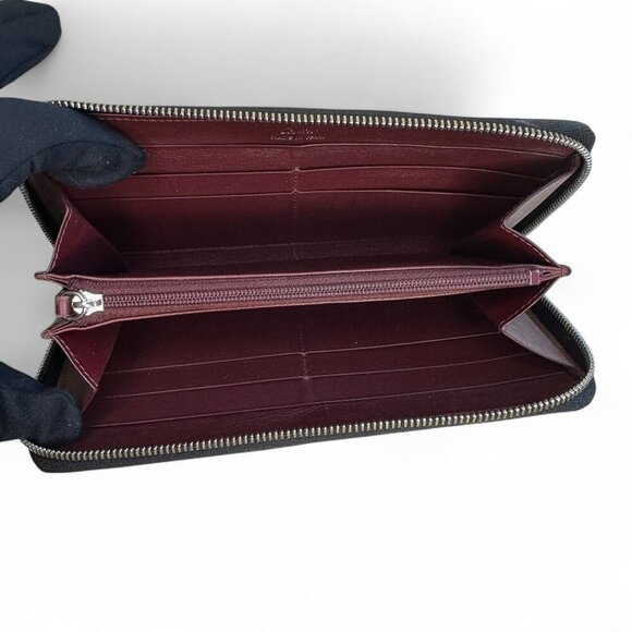 Cartier "Must de Cartier" Long Zipped International Wallet Black Unisex - Picture 9 of 16